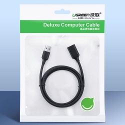 Cablu USB Ugreen prelungitor, „US129” USB (T) to USB (M), 5m, negru - Img 2