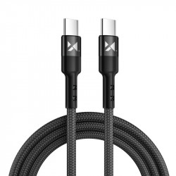 Cablu Wozinsky USB Tip C - USB Tip C Power Delivery 18W 2m negru (WUC-PD-CC2B)