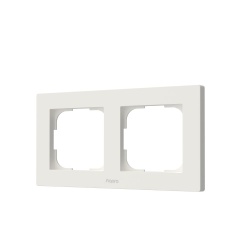 Cadru comutator Aqara H2 EU (dublu / 2-gang), alb - Img 2