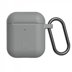 Carcasa antimicrobiana UAG U Silicone Apple AirPods Grey