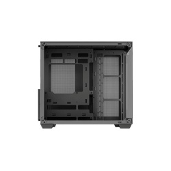 CARCASA DeepCool "CG530", middle tower, gaming, fara sursa, suporta 14xfan, , PSU shroud, USB 2.0 x 1, USB 3.2 gen1 x 2, audio+mic, 7 sloturi expansiune, negru, "R-CG530-BKNDA0-G-1" (timbru verde 0.32lei) - Img 7