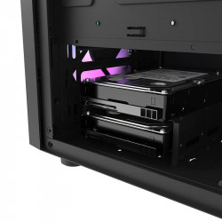 Carcasa PC, Darkflash, DK300, Middle-Tower, Sticla securizata, ATX/ M-ATX/ ITX, Negru - Img 5