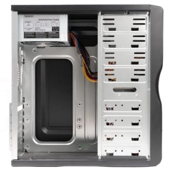 Carcasa Spacer, New Mercury, ventilor 12cm, HD audio, ATX Mid-Tower,sursa 500W Black - Img 18
