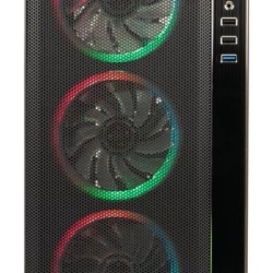Carcasa SPACER RAINBOW, Mid-Tower, fara sursa, ATX, Black - Img 16