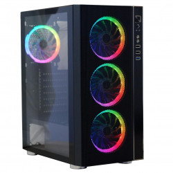 Carcasa SPACER RAINBOW, Mid-Tower, fara sursa, ATX, Black - Img 5