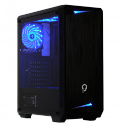Carcasa Spacer SP-GC-04, Mid-Tower, fara sursa, ATX, Black