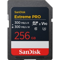 Card Memorie SDXC SanDisk Extreme Pro, 256Gb, Clasa 10 / UHS-2 U3 SDSDXDM-256G-GN4IN