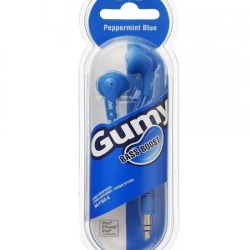 Casti audio In-ear , 1m, albastru peppermint, bass boost, JVC Gumy - Img 3