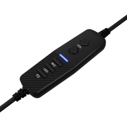 Casti cu fir Genesis Neon 764 negru - Img 8