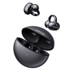 Casti fara fir OWS Sanag S6S (negre)