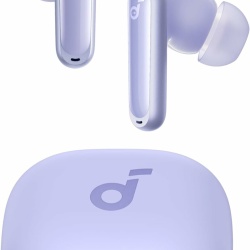 Casti wireless Anker Soundcore P40i, Adaptive Noise Cancelling, IPX5, Bluetooth 5.3, Violet