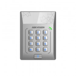 Cititor de proximitate cu tastatura Hikvision DS-K1T801E, PIN/card, EM, 3000 carduri