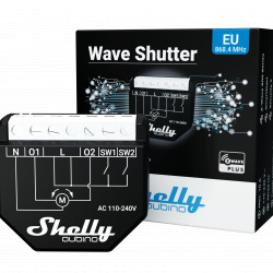 Controler inteligent Shelly Qubino Wave Shutter pentru jaluzele, cu protocol Z-Wave - Img 2