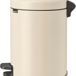 Coș de gunoi cu pedală Brabantia NewIcon, capacitate 5L, închidere silențioasă Soft-Close, găleată interioară detașabilă, Dreamy Crem - Img 9