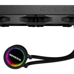 CPU COOLER GENESIS HYDRA 240 BLACK - Img 8