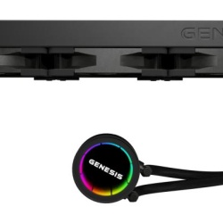 CPU COOLER GENESIS HYDRA 360 BLACK - Img 7