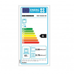 Cuptor incorporabil Heinner HBO-V656GC-BK, Electric, 65 l, 6 functii, Multifunctional, Grill, Ventilatie, Timer, Clasa A, Negru - Img 6