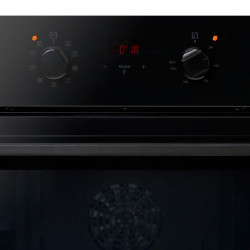 Cuptor incorporabil Heinner HBO-V659GCDRC-GBK, 69 l, 9 functii, Multifunctional,Grill, Ventilatie, Timer, Display touch, Perete catalitic, Clasa A, Sticla neagra - Img 4