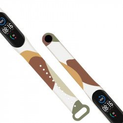 Curea de schimb Moro pentru bratara Xiaomi Mi Band 4 / Mi Band 3 camo negru (13)