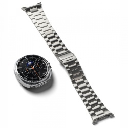 Curea Ringke Metal One Air pentru Samsung Galaxy Watch8 / Watch8 Classic Series, Argintie