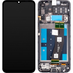 Display cu Touchscreen Samsung Galaxy A14 A145, cu Rama, Versiune Europa, Negru, Swap GH81-23540A