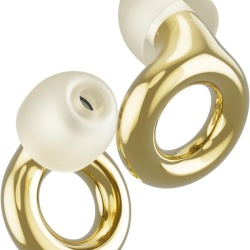 Dopuri pentru Urechi cu Protecție Certificată Loop Experience 2, Culoare Aurie (Gold), Reducere a Zgomotului de 17 dB