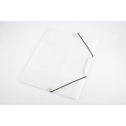 Dosar Typec Home, A4, transparent, cu elastic, set 6 bucati - Img 4