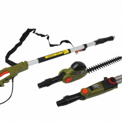 Drujba multifunctionala Heinner VMT001, drujba 750W, trimmer pentru crengi/gard viu 500W