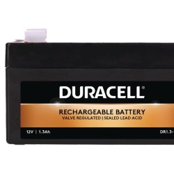 Duracell 12V 1.3Ah VRLA Security Battery