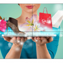 Ecran videowall PHILIPS X-Line 55" 500cd