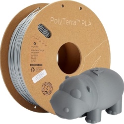 Filament Polymaker PolyTerra PLA Fossil Grey – 1.75 mm – 1 kg