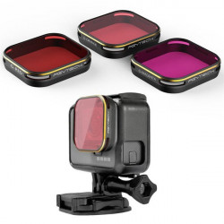 Filtre de scufundare PGYTECH pentru GoPro 5/6/7 - 3 buc (P-G5-115)