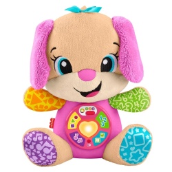 FISHER PRICE CATELUSA INTERACTIV CU URECHI ROZ RADE SI INVATA - Img 2
