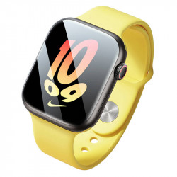 Folie de protectie Baseus de 44 mm pentru AP Watch 4/5/6/SE/SE 2, transparenta - Img 3