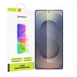 Folie de protectie Ecran Techsuit Clear Vision pentru Samsung Galaxy S25 Ultra S938, Sticla Securizata, Full Glue