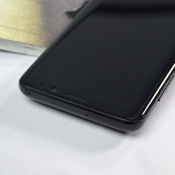 Folie protectie 3D Edge Nano Flexi Glass complet hibrid cu cadru pentru Samsung Galaxy S20 Ultra negru (senzor de amprentă pe ecran) - Img 7