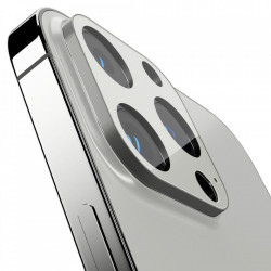 Folie protectie camera SPIGEN OPTIK.TR CAMERA PROTECTOR 2-PACK IPHONE 13 Pro / 13 Pro Max Silver - Img 7