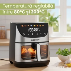 FRITEUZA CU AER CALD AIRFRYER 1600W DAEWOO - Img 9