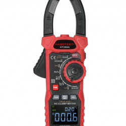 Habotest HT208A, Clampmetru, Multimetru, True RMS, NCV, LPF, Afisaj LCD, Negru - Img 2