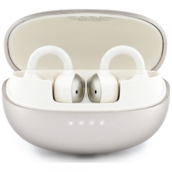 Handsfree Bluetooth Guess Metalic Finish Electropated Parts Classic, TWS, Auriu