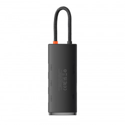 Hub din seria Baseus Lite 5w1 USB-C la 3x USB 3.0 + USB-C + HDMI (negru) - Img 4