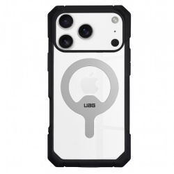 Husa MagSafe pentru Apple iPhone 17 Pro, Urban Armor Gear, Trooper, Gri Transparenta