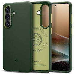 Husa MagSafe pentru Samsung Galaxy S26 S942, Spigen, Caseology Nano Pop, Verde ACS11067