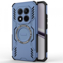 Husa MagSafe pentru Xiaomi Redmi Note 15 Pro 4G, Techsuit, ArmorMag, Albastra