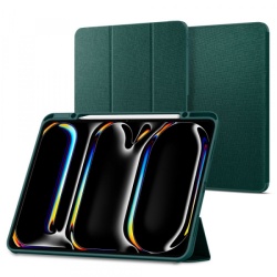 Husa pentru Apple iPad Pro 13 (2024), Spigen, Urban Fit, Verde