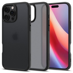 Husa pentru Apple iPhone 16 Pro, Spigen, Ultra Hybrid, Neagra Satinata