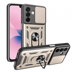 Husa pentru Samsung Galaxy A27 5G, Techsuit, CamShield, Aurie