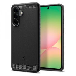 Husa pentru Samsung Galaxy A56 A566, Spigen, Rugged Armor, Neagra