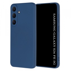 Husa pentru Samsung Galaxy S26 FE / S25 FE, Techsuit, SoftFlex, Bleumarin