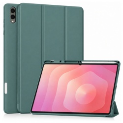 Husa pentru Samsung Galaxy Tab S12 Ultra / Tab S11 Ultra, Techsuit, Flex Trifold, Verde